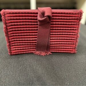 Rothy's Red Clutch Wristlet